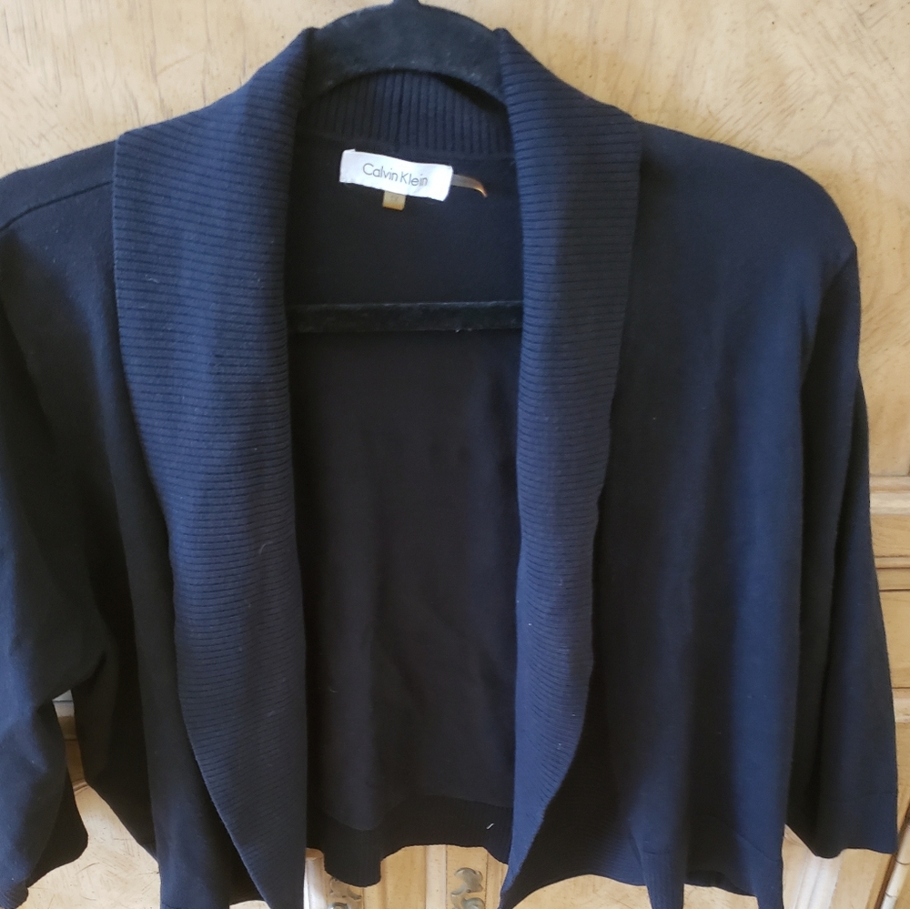 Calvin Klein Cropped Cardigan